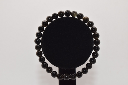 Sheen Obsidian Bracelet  6mm