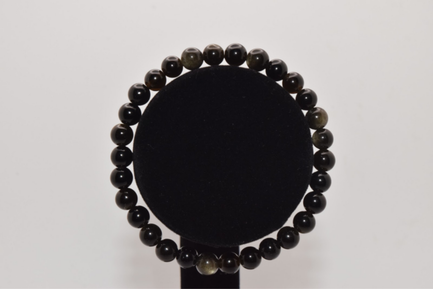 Gold Obsidian Bracelet 6mm