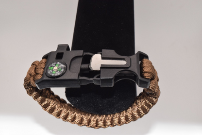 Survival Multifunctional Bracelet - Brown