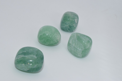 Green Flower  - Tumbled Stone