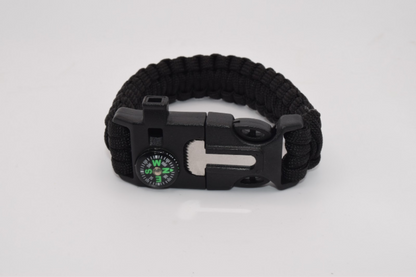 Survival Multifuntional Bracelet - Black