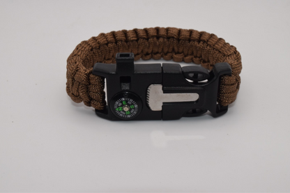 Survival Multifunctional Bracelet - Brown