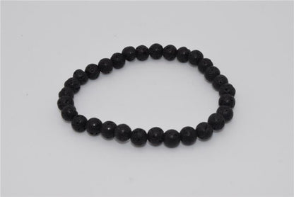 Lava Stone Bracelet 6mm