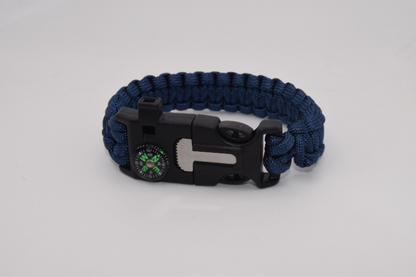 Survival Multifunctional Bracelet - Blue